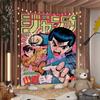 Anime YuYu Hakusho Printed Large Wall Tapestry Cheap Hippie Wall Hanging Bohemian Wall Tapestries Mandala INS Home Decor