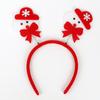 Sequins Christmas Horn Elk Headband for Kid Festive Christmas Headwear