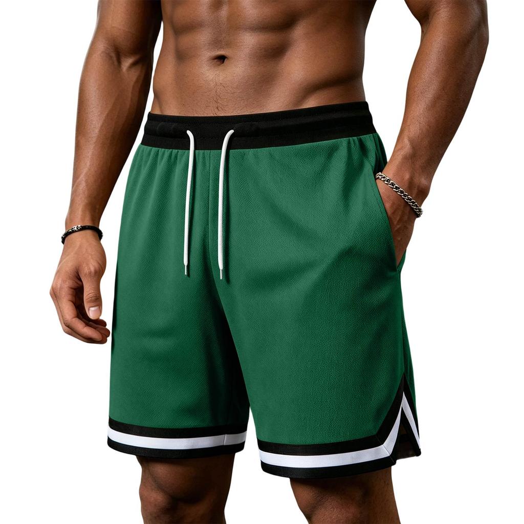 Men's Casual Athletic Shorts for Summer Lightweight Quick Dry Running Workout Beach Activewear
