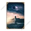 Finding The Light Metal Plaque Poster Wall Decor Wall Mural Funny Designing Rusty Tin Sign Poster