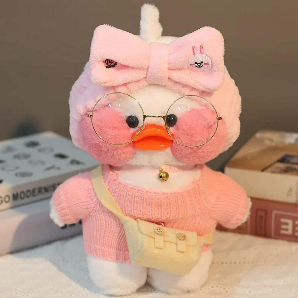 30cm Ente Plüsch Lalafanfan Ente Niedliche Stofftiere gelbe Ente Umarmung Flifan Ente Kawaii Plüschtiere Tier Plüschtiere Kissen Weiches Spielzeug
