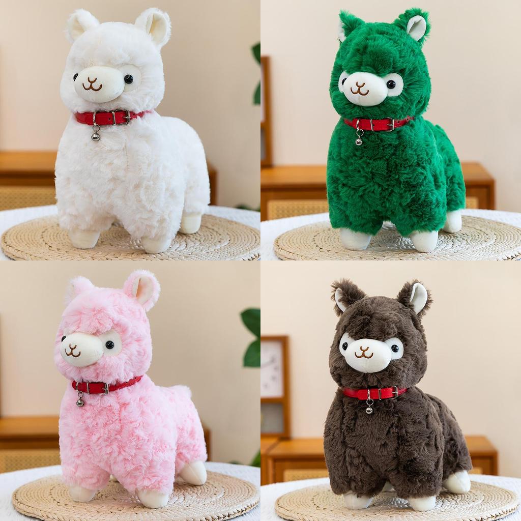 Cute Cartoon Alpaca Plush Toy For Kids Birthday Gift Small Stuffed Animal Collectors Edition