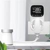 Digital Temperature Controller Outlet Socket Heating Cooling Thermostat With Timer Switches for Refrigerator Aquaculture