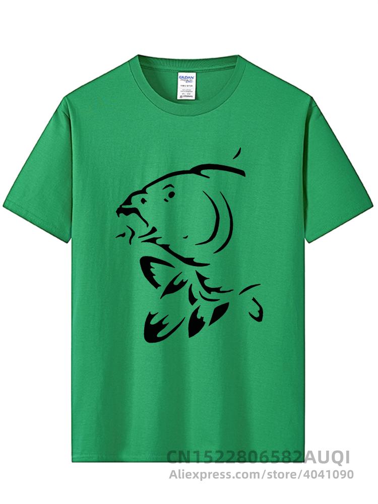 Summer Round Neck 3D Fish Print Top Fashionable Casual Short Sleeved Men's T-shirts