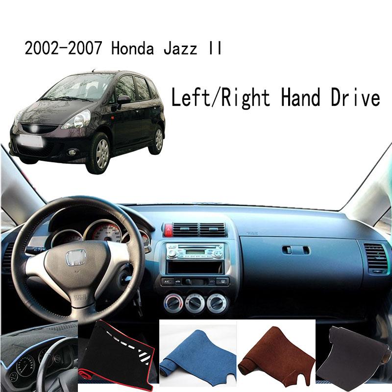 For 2002-2007 Honda Jazz II Mk2 Fit City Dashmat Dash mat Dashboard Cover Instrument Panel Sunscreen Pad Ornaments