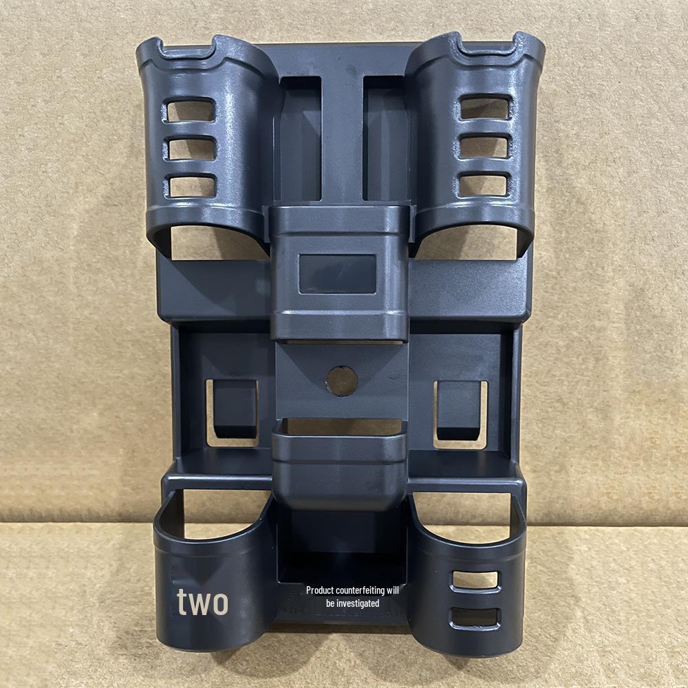 Portable Fishing Box with Rod, Lure, and Cup Holder Accessories