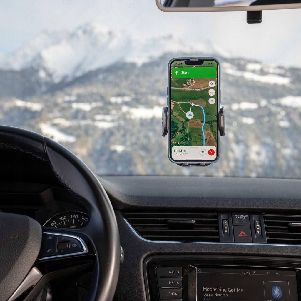 Sc Car Holder Sc17 Universal Dash/Windshield Black