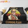 Blackadder Baldrick I Have A Cunning Plan Ultra-Soft Blanket Quilt Winter Sofa Cover Bed Covers