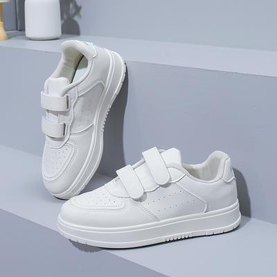 2025 estate scarpe bianche basse nuova versione coreana ins studentesse pelle platform sportive tempo libero scarpe da skate street shot HL701