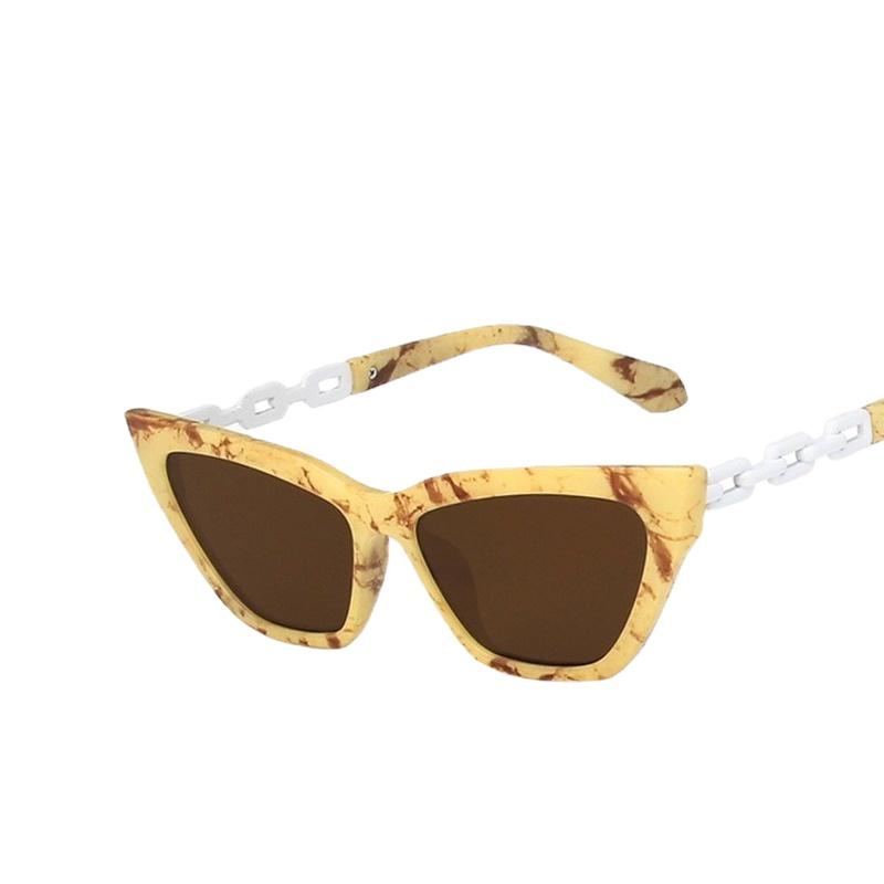 Lunettes de soleil rétro tendance pour femmes Lunettes de soleil œil de chat pour femmes Lunettes de soleil de luxe de designer Lunettes UV400