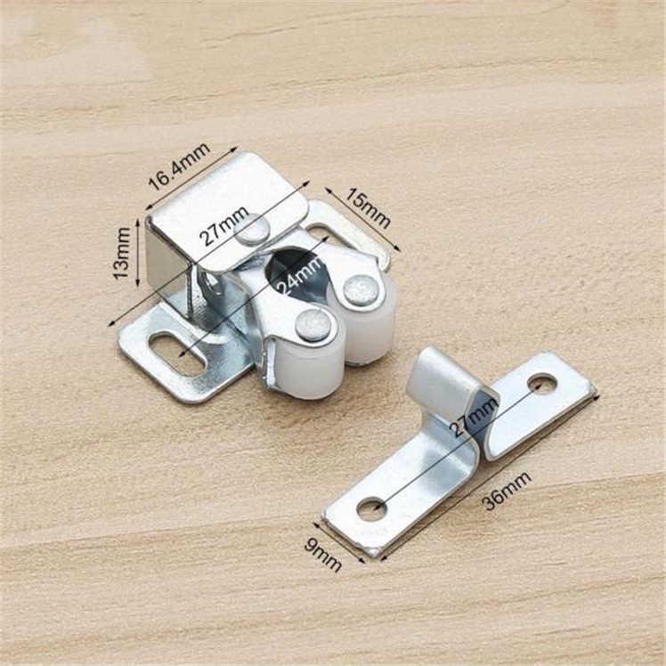 2 Set Spring Clip and Ball-type Wardrobe Switch Clip, Lock Cabinet Suction Door and Clip-type Clip
