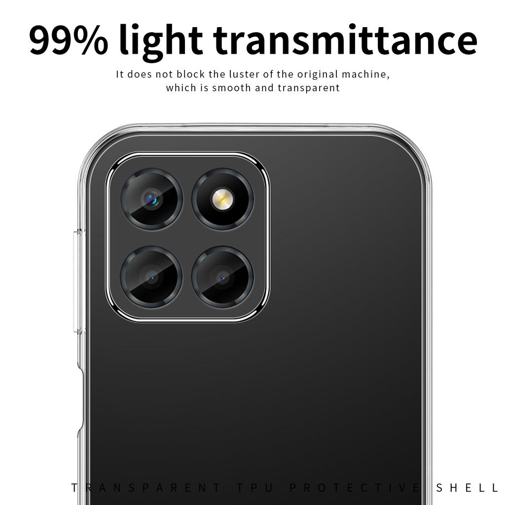 MOFI For Honor Play 60 Plus 5G Case Anti-Scratch Clear Soft TPU Phone Cover