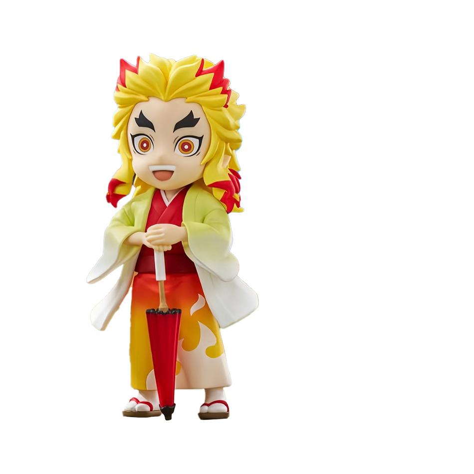 Demon Slayer Kimetsu No Yaiba Plum Rain Mystery Blind Box Tanjirou Nezuko Zenitsu Inosuke Collectible Toy Gift For Manga Lovers