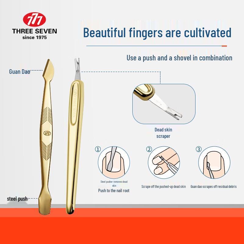 777 NTS-8306NG 11-Piece Manicure and Pedicure Set