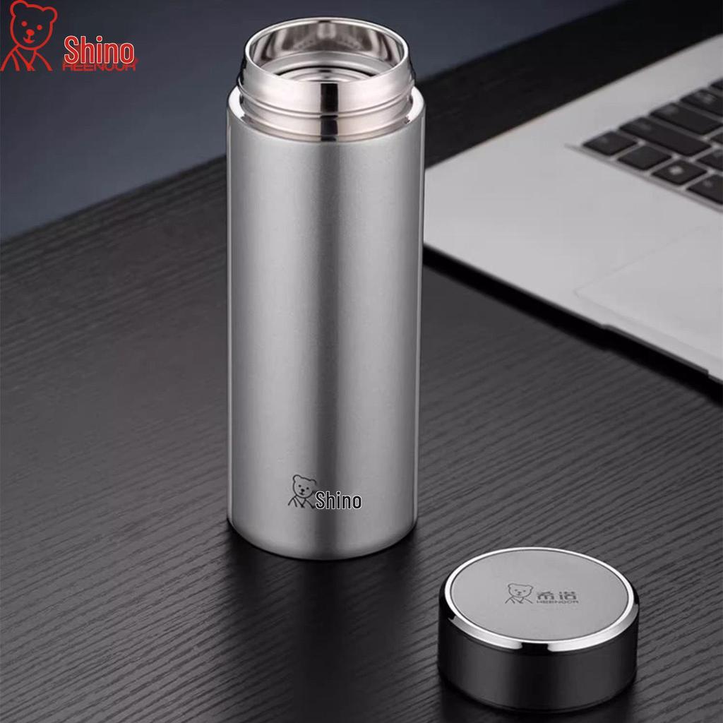 Xinuo 304 Stainless Steel Men's Business Thermos Cup, Large Capacity Vacuum Insulated Water Bottle for Home or Car