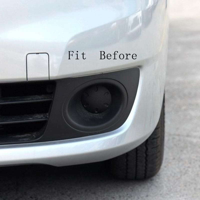 Abs Chrome Front Fog Light Decorative Frame Cover for Nissan Nv200 Evalia 2010 2013 2014 2015 2016 Car Styling Accessories 2Pcs