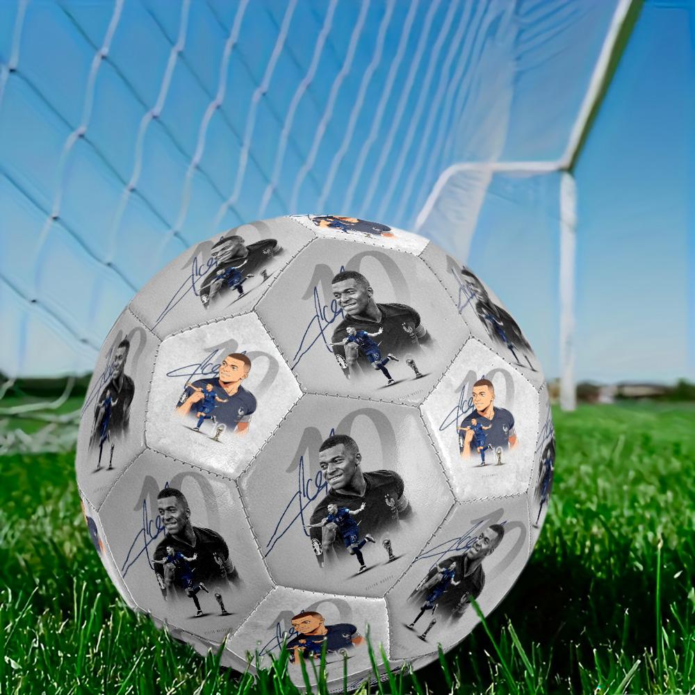 Mbappe2 Size 5 Soccer Football Machine-Stitched Indoor/Outdoor Training and Matches for Football Accessories Distinctive Home Decor And Party Gift