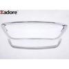 Front Grille Grill Cover Trim For Ford Focus hatchback 2009 2010 2011 Chrome Car Head Racing Around Frame Trims Accessories