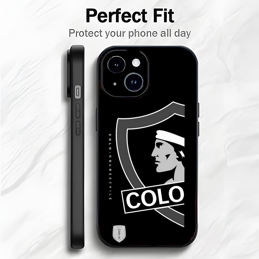 

Classic Club Social Deportivo C-Colo‑Colo Phone Case Phone Case Soft Packaging Lightweight For iPhone17 16 15 14 13ProMax iphone13