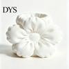 Soft Satin Flower Pen Cup Holder, Petal Design Desk Organizer, Durable Desktop Decoration for Home Office PLA Storage Container, School Supplies