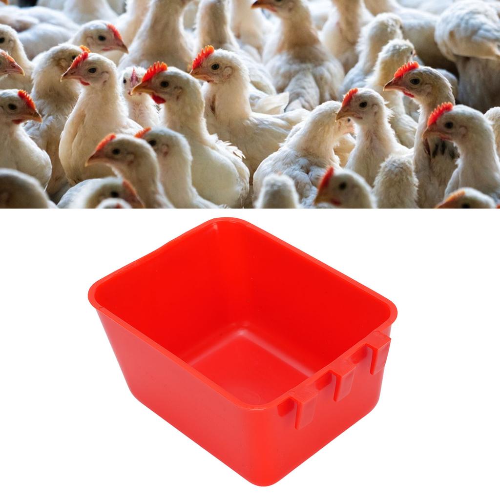 Chicken Cage Bowl,10PCS Hanging Feed Bowls Feeder Waterer, Thickened Drinking Container, Poultry Supplies for Pigeons, Hamsters, Doves, Parro