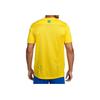Nike Solid Color Letter Print Crew Neck Short Sleeve T-Shirt Men Tops Yellow HM6052-999