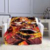 Anime Demon Slayer Decke, superweich, warm, Flanell-Überwurf, Picknickdecke, Decken für Betten, Picknickdecke