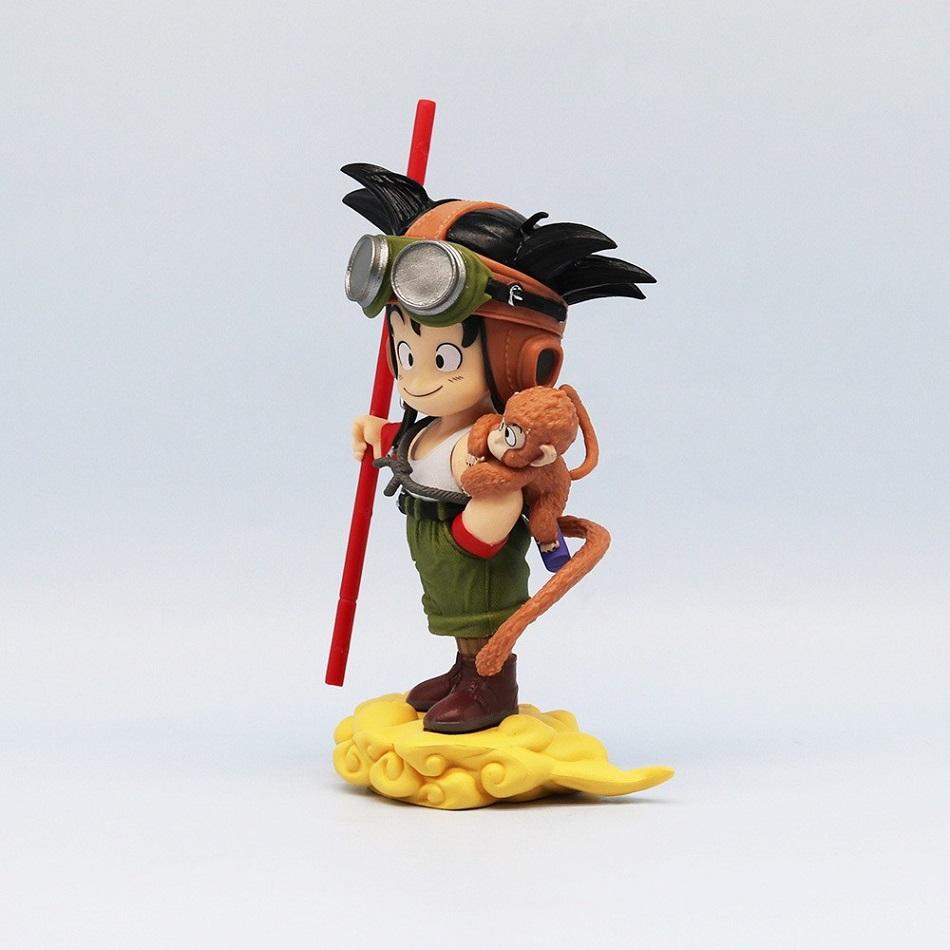 Japan Anime Dragon Ball Son Goku GK Figure Pilot Childhood Son Goku Monkey Action Figure 16cm PVC Statue Kids Toy Model Gifts