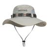 Unisex Summer Wide Brim Waterproof And Quick-Drying Panama Caps Outdoor Visor Bucket Hats Mesh Breathable Sun Protection Hat
