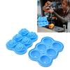 Easy Release Rose Ice Cube Tray 6 Cubes Ice Making Accessory Silicone Ice Cube Mold  Home