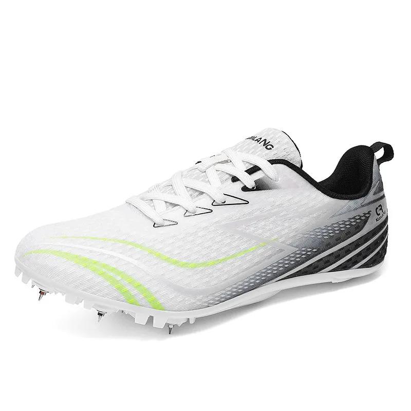 

Professional Tracking Shoes Men s Sports Running Grown-ups Sneakers Athletics Spikes Shoes Youth Racing Match Sport Lightweight 38