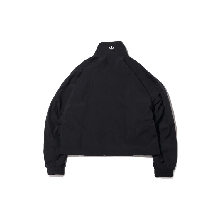 adidas Giacca da tuta Originals con logo grande da donna Giacca Nera FM2622