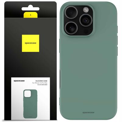 Sc Silikonhülle iPhone 16 Pro Max Dunkelgrün