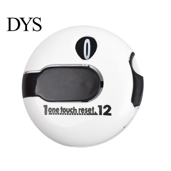 Simple Reset Golf Counting Tool Score Counter Mini Stroke Clicker Tally Tracker One-Touch Clip-on Scorecard Scorekeeper Attachment Up To 12