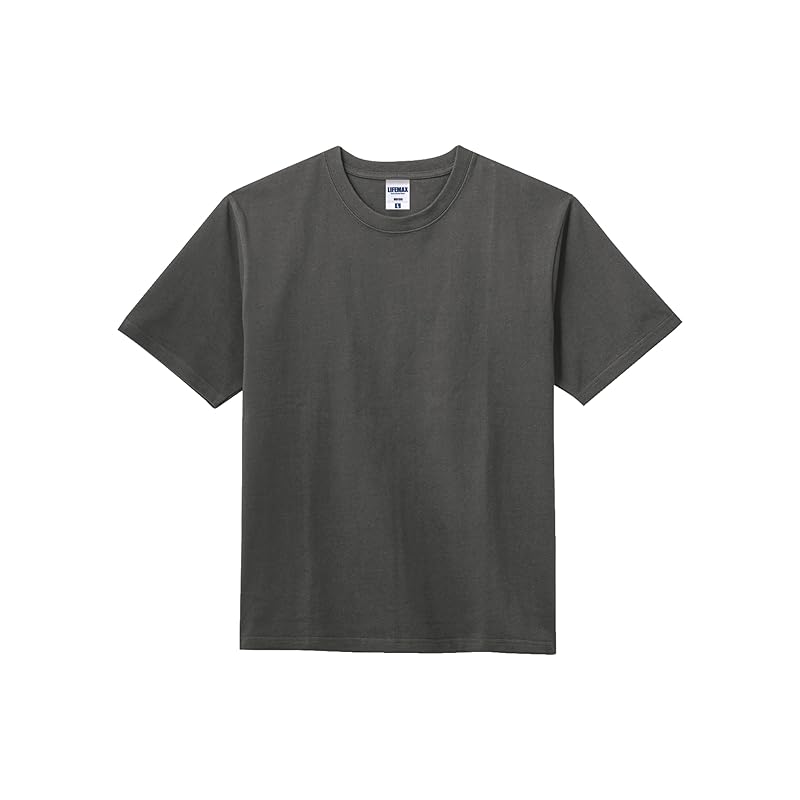 

[Life Max] super thick t-shirt 10.2oz Super Heavyweight T-shirt MS1156 charcoal gray