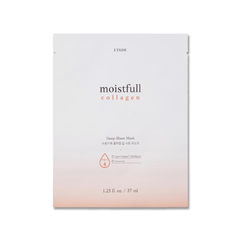 ETUDE HOUSE Moistfull Collagen Deep Sheet Mask 37ml (3 Options)