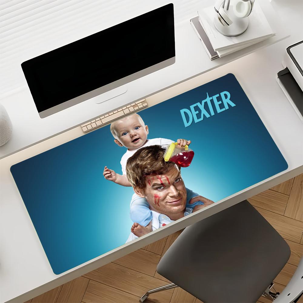 TV Show DDexter Mouse Pad Nonslip Rubber Gamer Balance Computer Mat Decoracion Deskmat Laptop Office Large