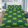 Duvet Cover Pillowcase Bedding Set Cute Cartoon Duolingos Adult Boy Girl Bedroom Decoration Children Gift Single Double Large