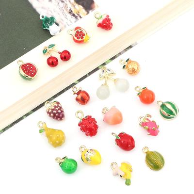 2 Stück Kupfer Tropfen Obst Anhänger für Schmuckherstellung DIY Armband Halskette Ohrring Erkenntnisse