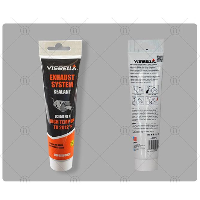 Car Exhaust Pipe Filler Glue High Temperature Silicone Sealant Repair Paste Motorcycle Auto Muffler Tailpipe Leaks Plugging Air