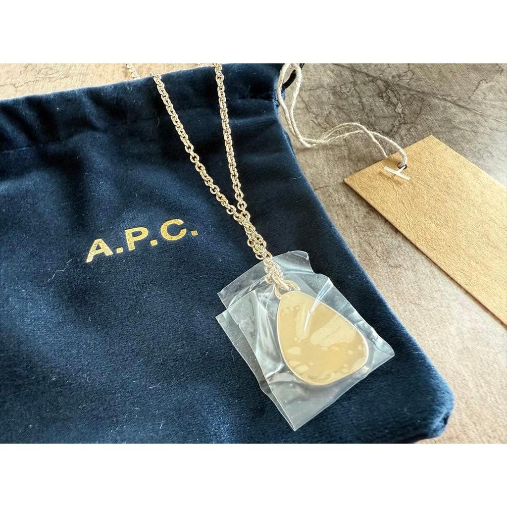 Used New, Unused, Shipped Immediately A.P.C ASTRA Necklace Gold