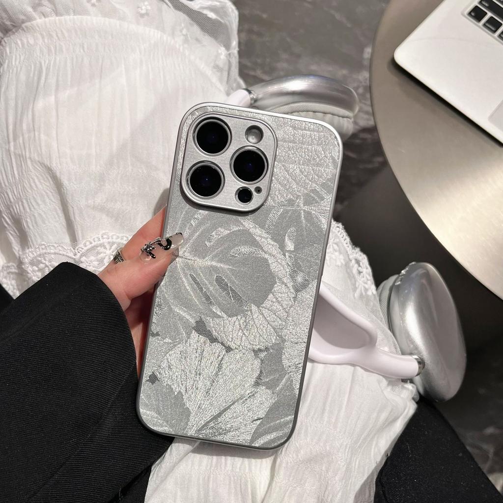 Suitable for IPhone16E Leather Case Apple 15PROMAX Phantom Series Full-inclusive Anti-fall Protection Case