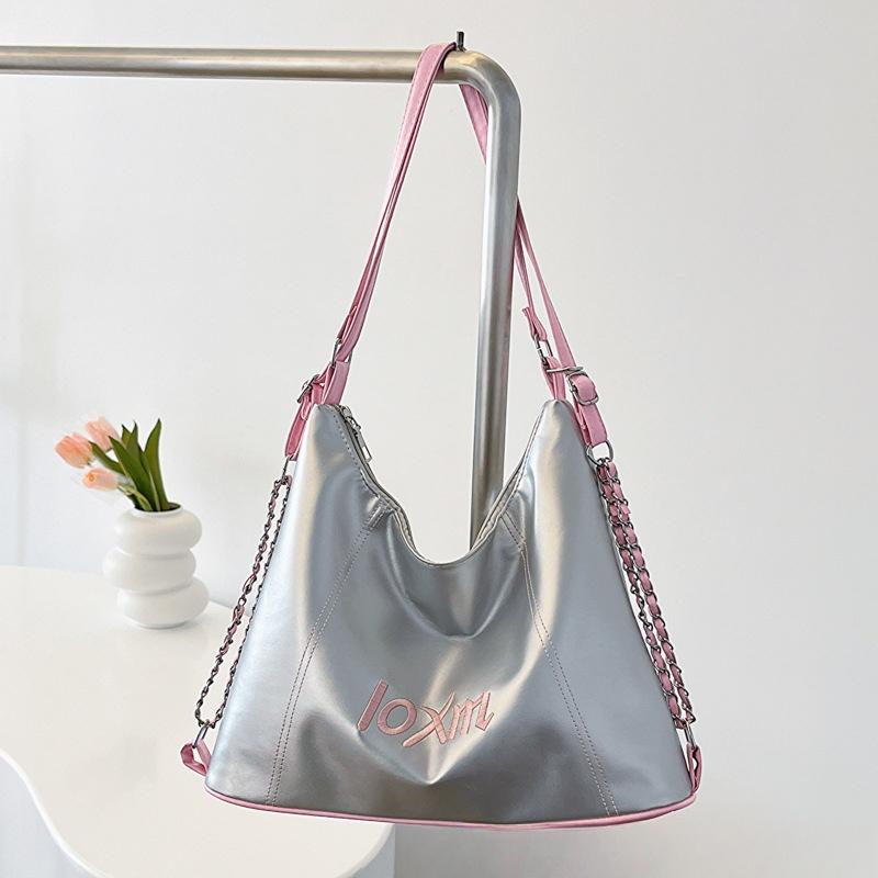 

IELGY Женская сумка подмышки, простая и универсальная сумка через плечо большой вместимости.