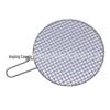 OEING Round Stainless Steel BBQ Grill Net
