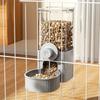 Transparent Cage Feeder Large Capacity Cat Water Bottle  for Pet Cage