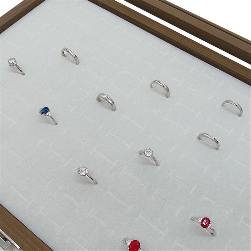 Secure Lockable Organizers Beautiful Jewelry Presentation Box Display Holder for Secure and Tidy Storage