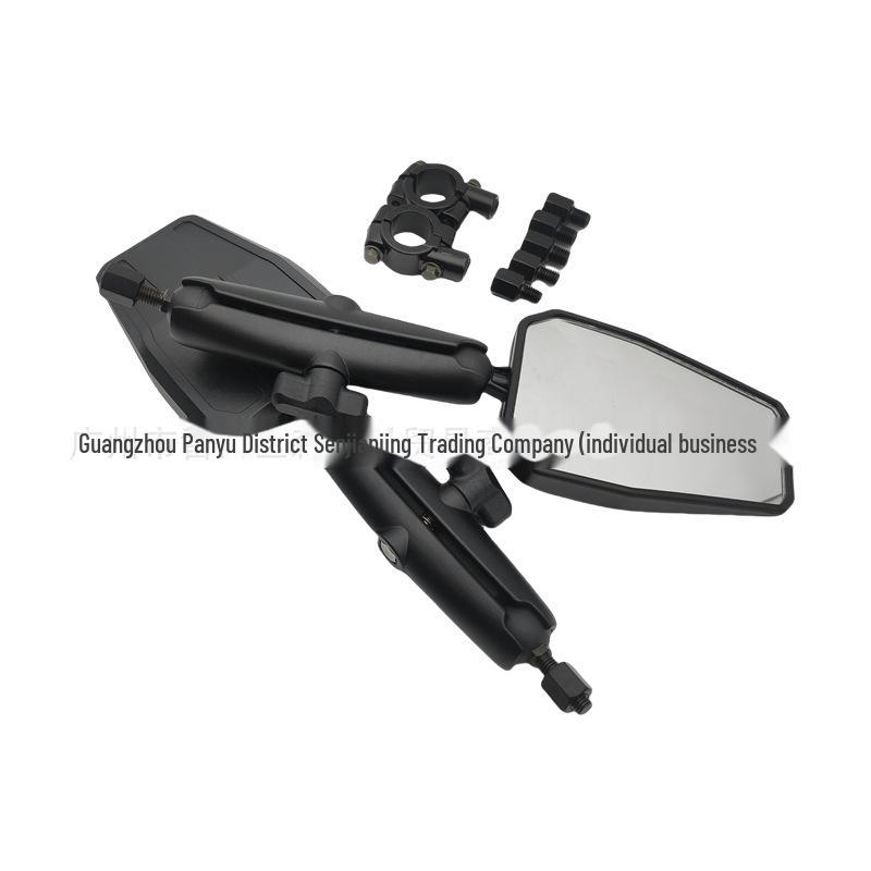Foldable Adventure ADV Motorcycle Rearview Mirror for Off-road Vehicles