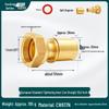 Brass Female Thread Union Reducer for Floor Heating Aluminum-Plastic Pipes