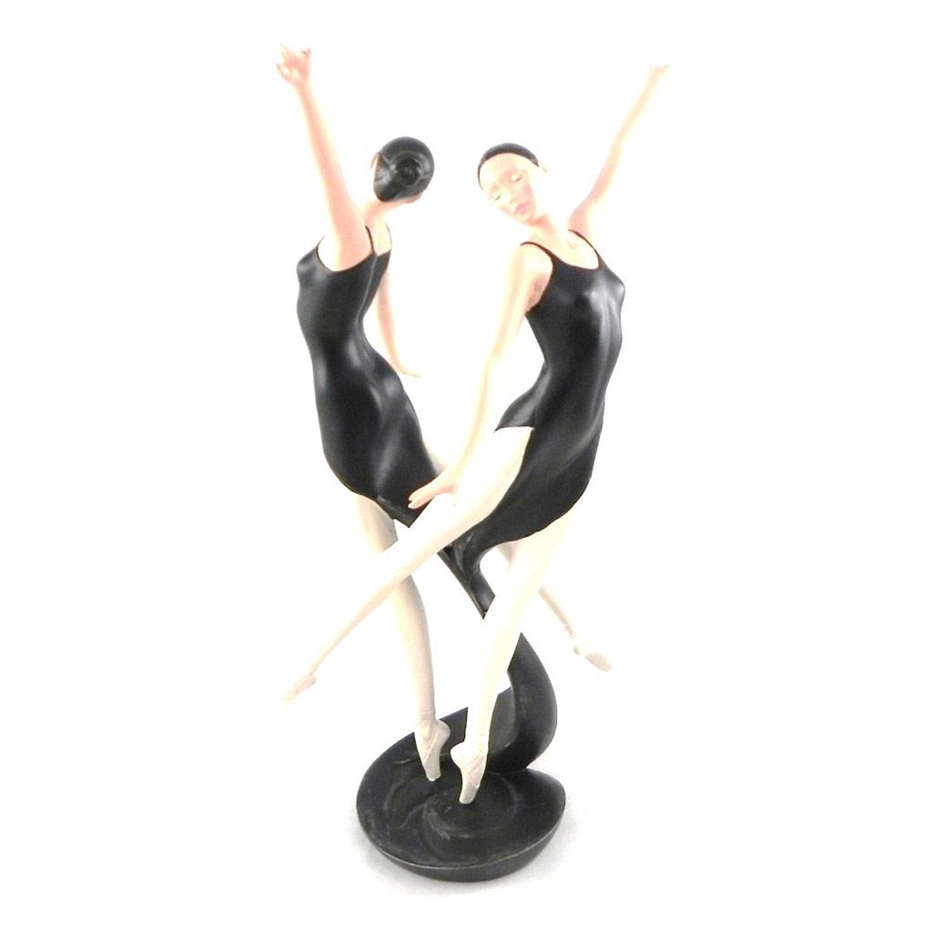 Les Trésors De Lily [I0452] - Sculpture 'Danse Classique' Double Ballet