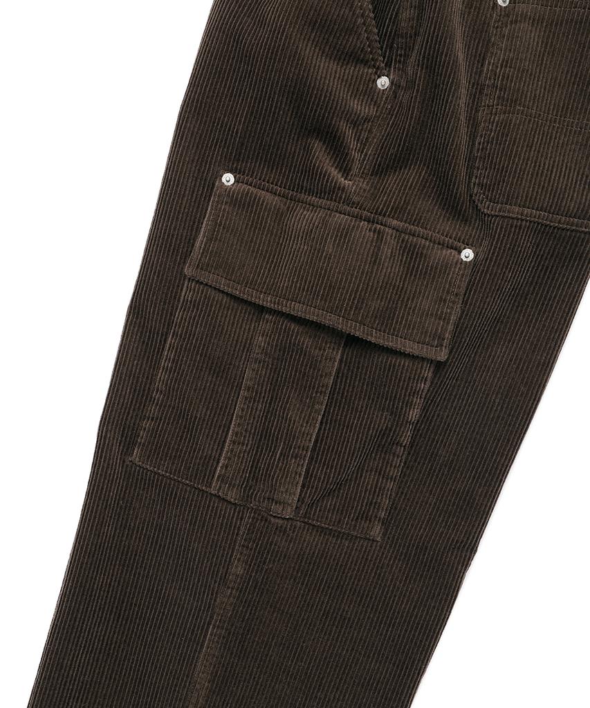 CAVISH Corduroy Washed Cargo Pants Brown(Cv2Efupa10A)